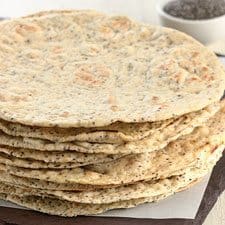 Chia flatbread recipe
