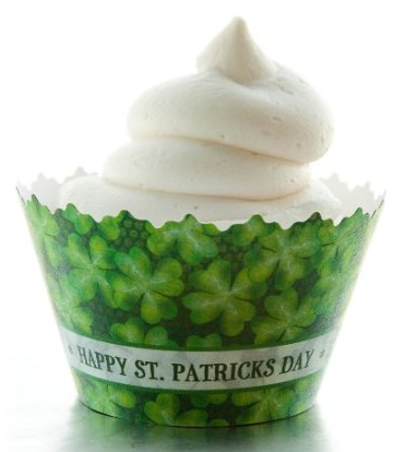 Happy St Patrick's Day Cupcake Wrappers