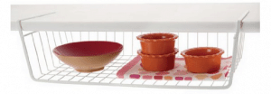 Shelf under a shelf