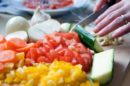 Prep your veggies to save time