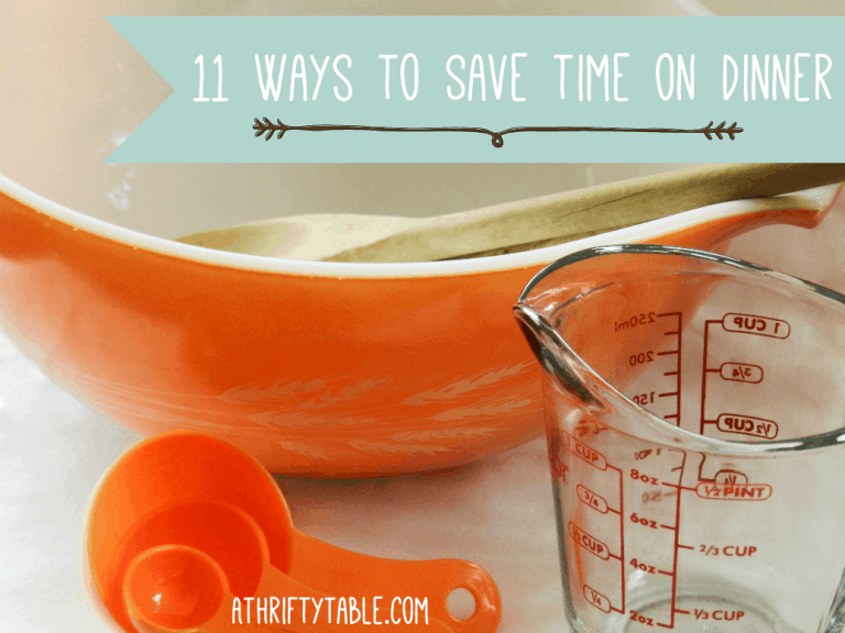11 ways to save time on dinner