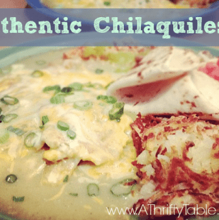 Authentic Chilaquiles