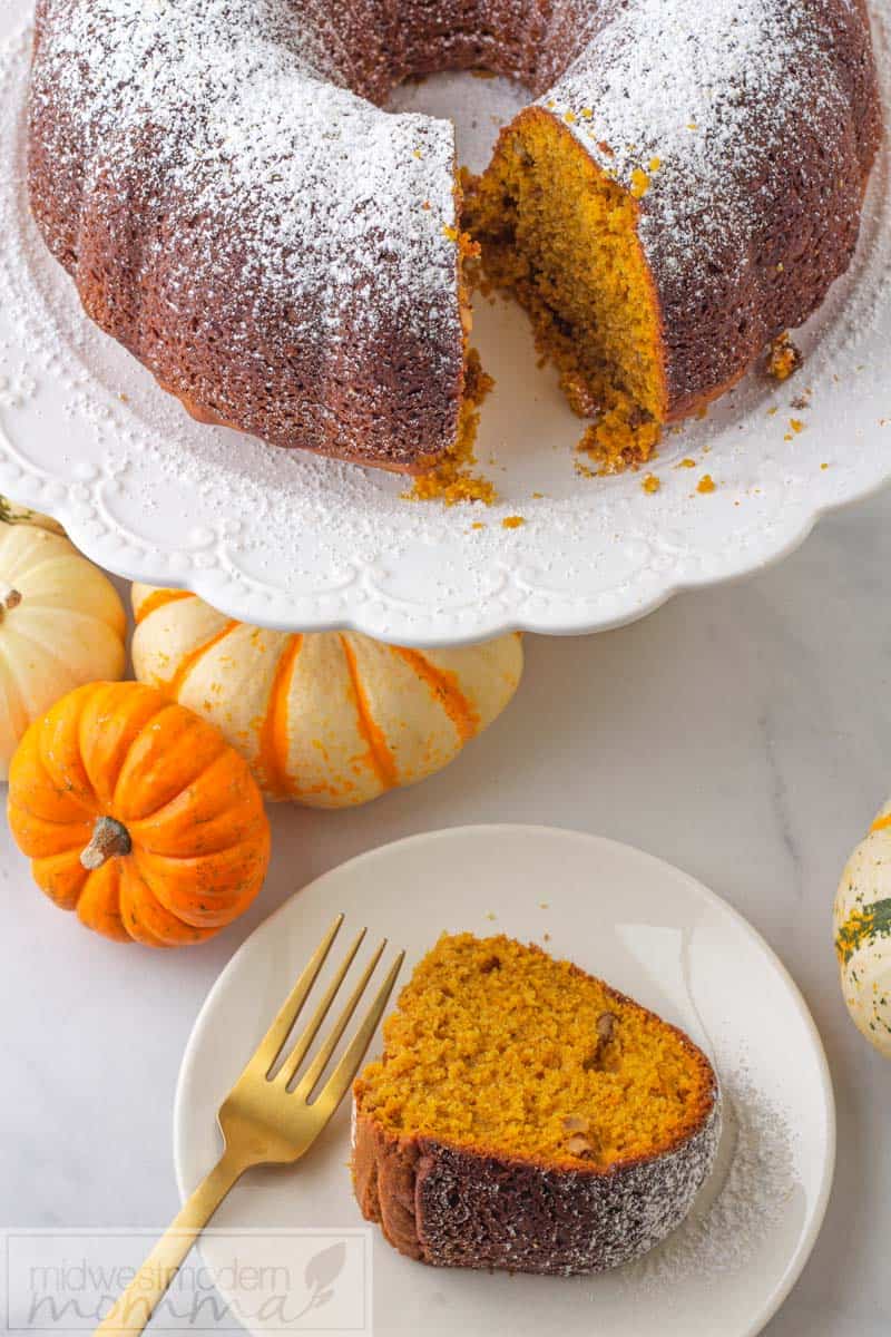 easy pumpkin cake