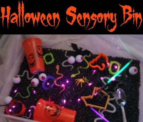 Halloween Sensory Bin
