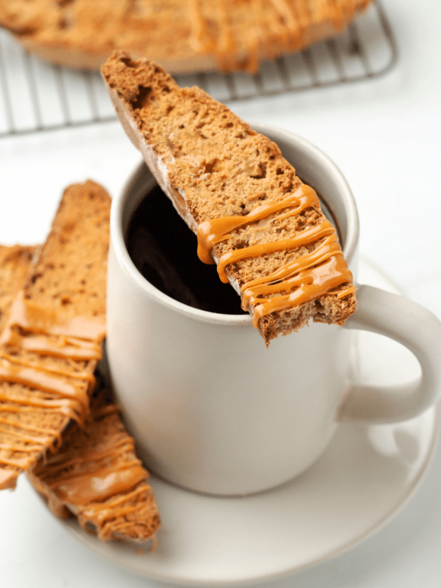 Homemade Caramel Apple Biscotti Recipe for Fall