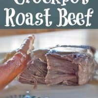 Crockpot Roast Beef