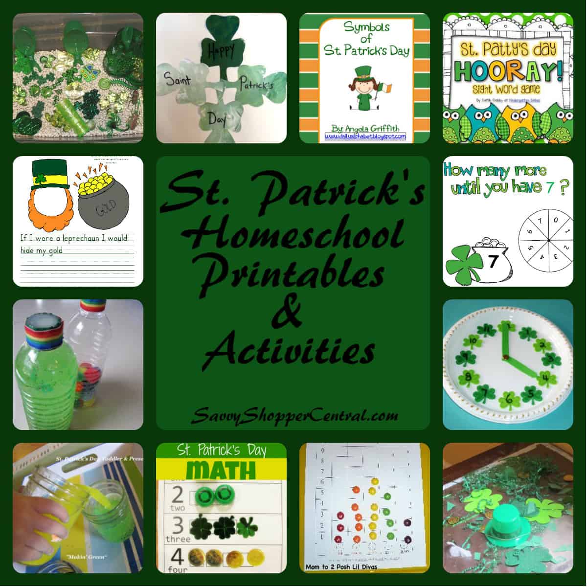 15 St. Paddy’s Day Homeschool Activities