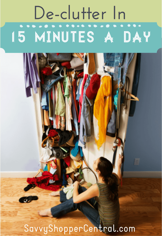 Declutter Your Home In 15 Minutes a Day