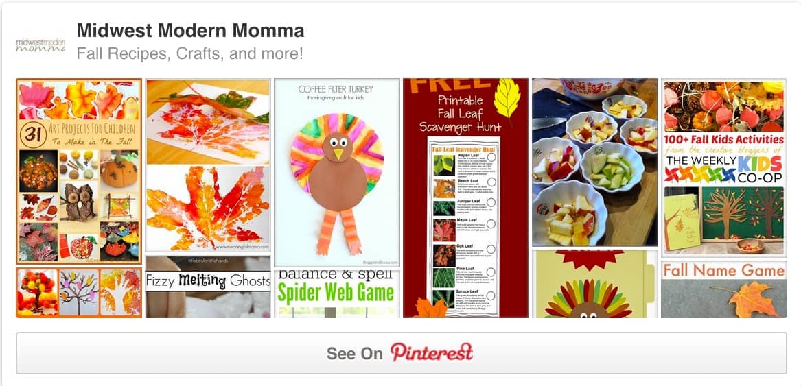 Fall Recipes, Crafts, and more!