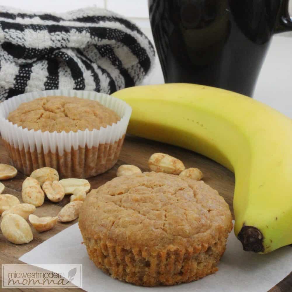 Peanut Butter & Banana Quinoa Muffin Recipe