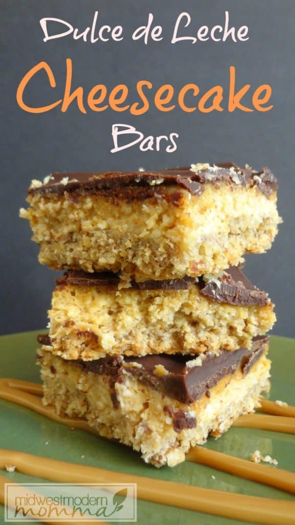 Dulce De Leche Cheesecake Bars