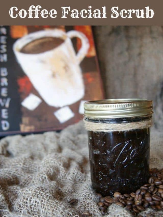 Coffee Sugar Scrub for Your Face