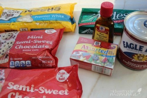 Andes Mint Chocolate Fudge Ingredients