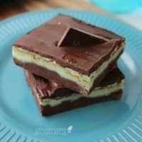 Homemade Andes Mint Fudge