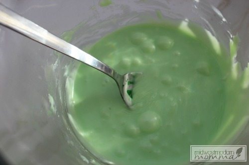 Homemade Andes Mint Fudge
