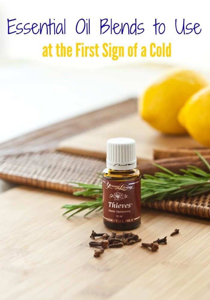 Essential Oil Blends to Use at the First Sign of a Cold