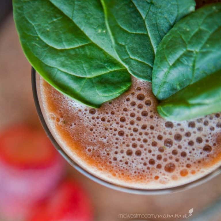 Strawberry Green Smoothie Recipe