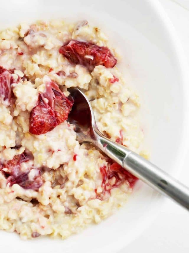 Blood Orange Oatmeal