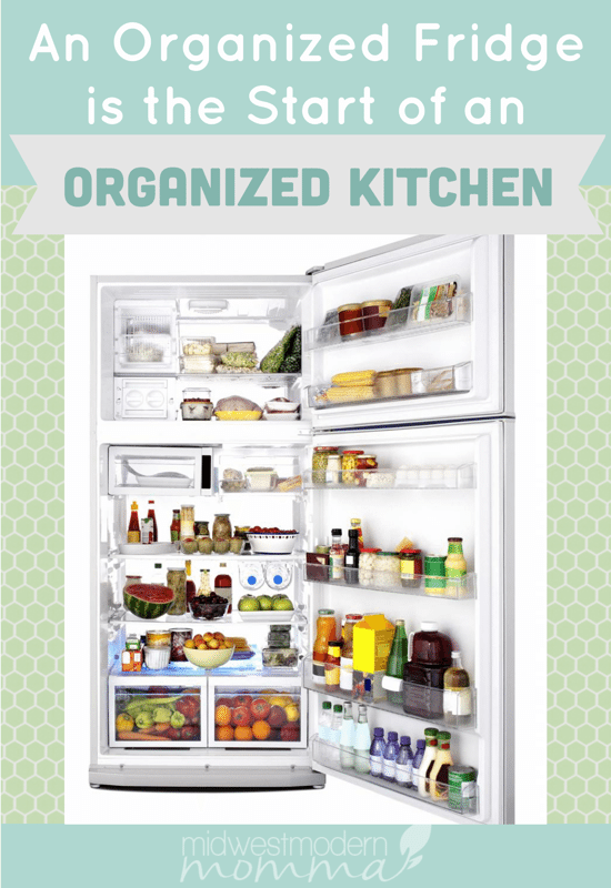 An Organized Fridge Is The Start Of An Organized Kitchen