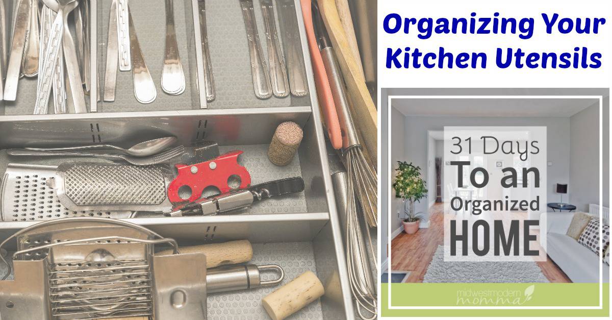 Organizing Kitchen Utensils