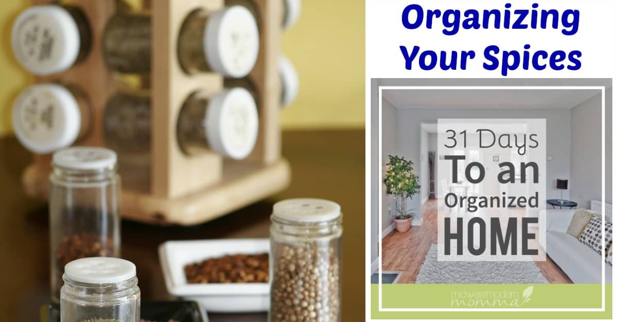 Organizing Your Spices