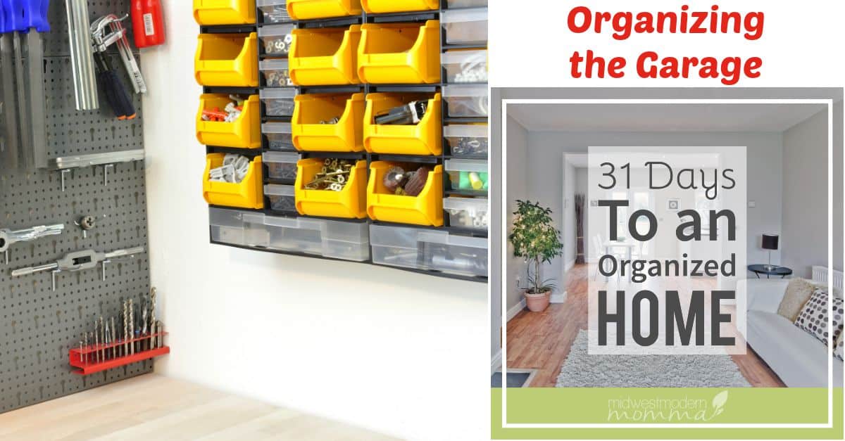Organizing Tips for the Garage