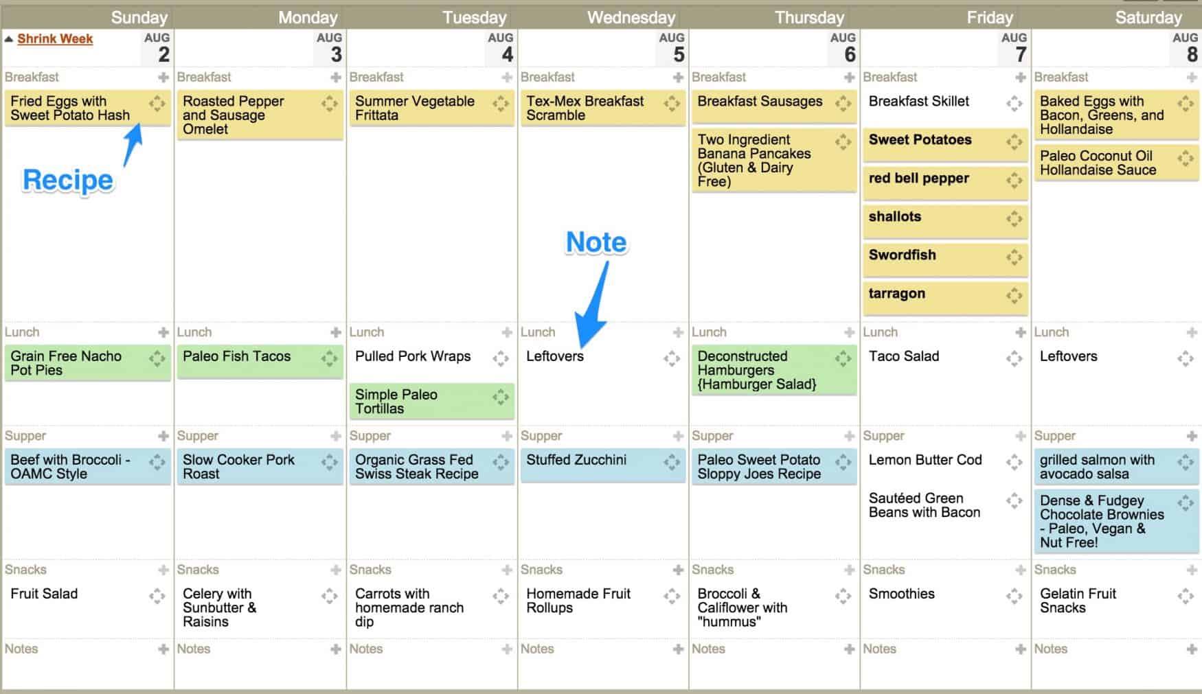 Using Plan to Eat for Meal Planning