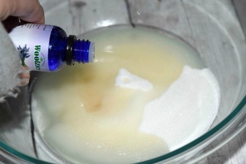 Homemade Lavender Body Scrub Step 2