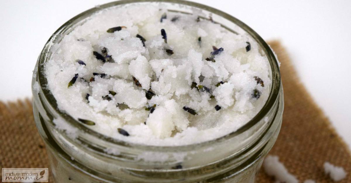 DIY Lavender Body Scrub