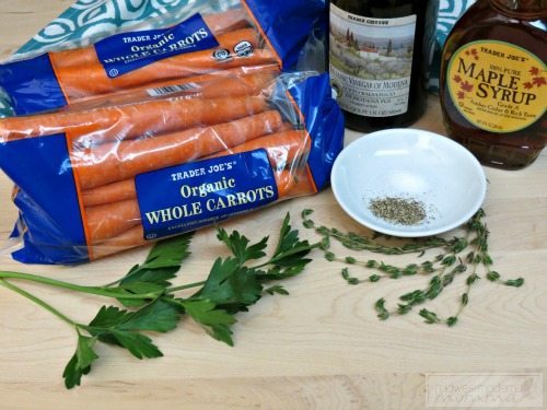 Balsamic & Maple Carrots Recipe