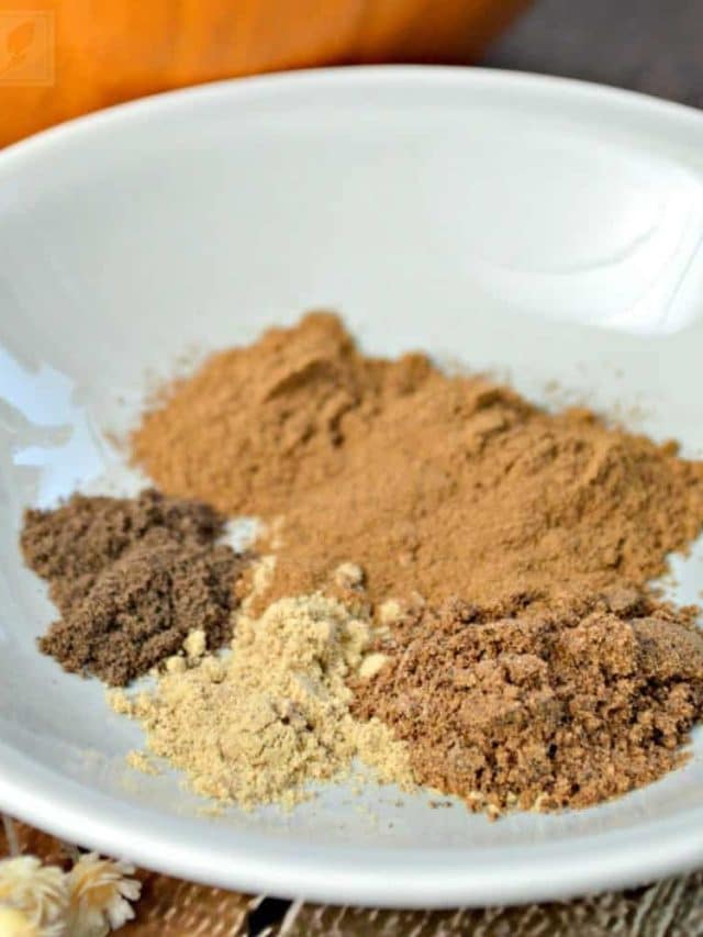 DIY Pumpkin Pie Spice