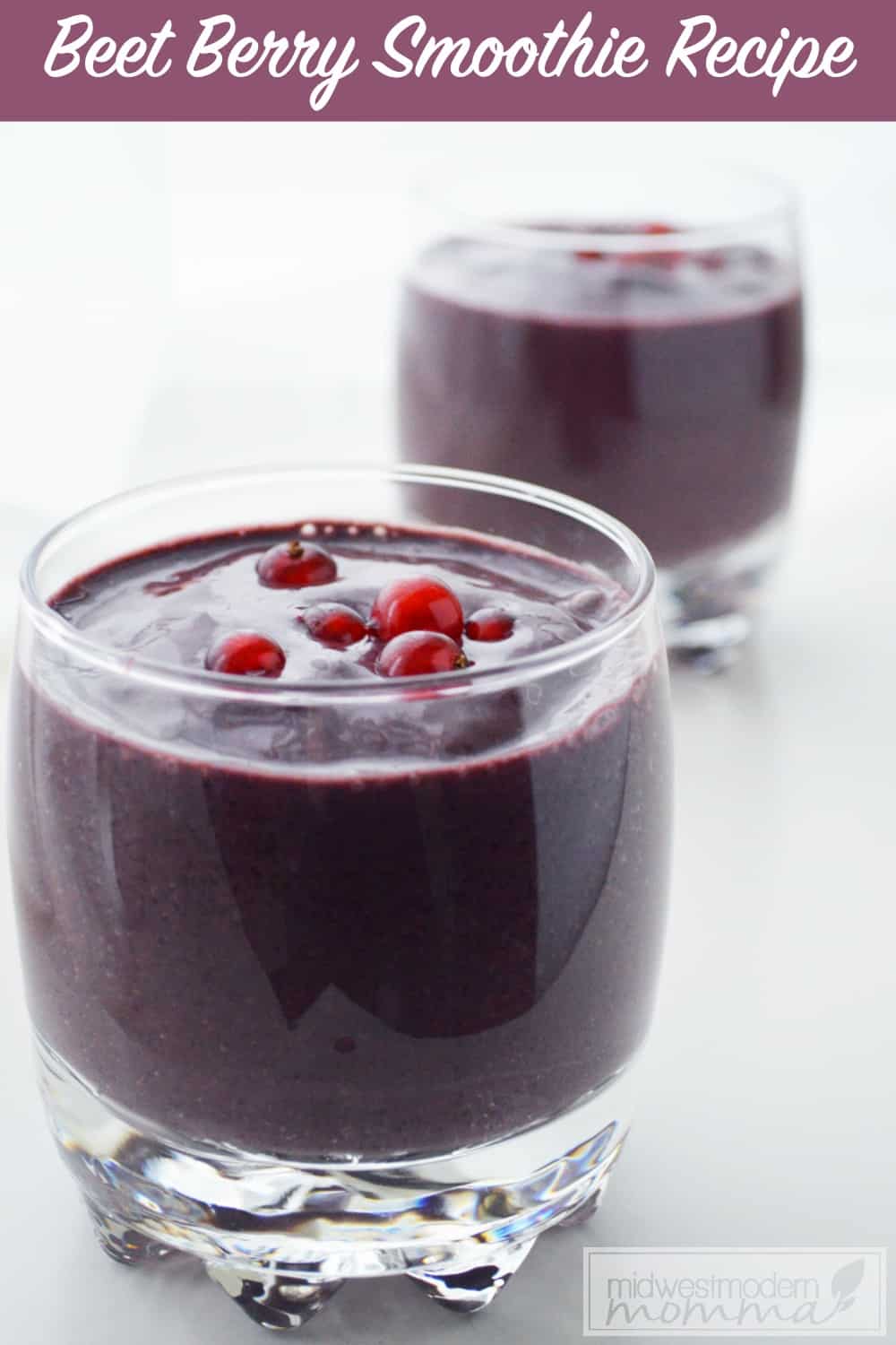 This delicious Beet Berry Smoothie recipe will have your kids begging for beets every morning!