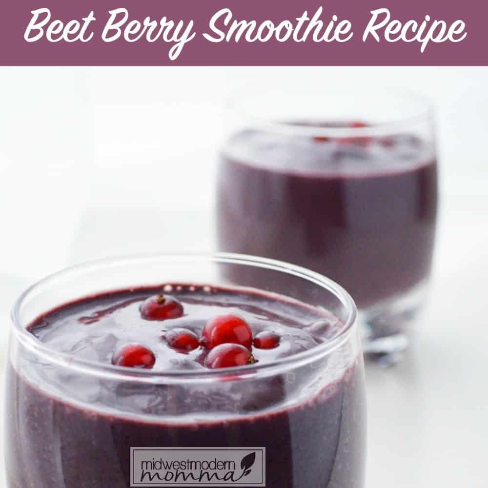 Beet Green & Berry Smoothie