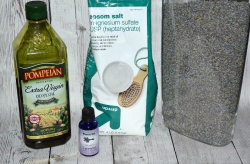 Homemade Lavender Bath Salt