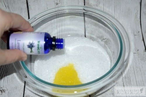 Homemade Lavender Bath Salt