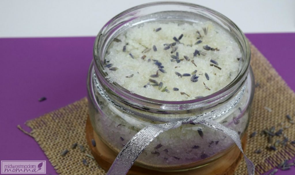 Homemade Lavender Bath Salt