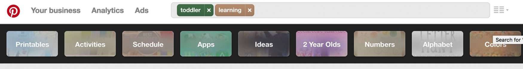 How to Use Pinterest Guided Search to come up with blog content ideas