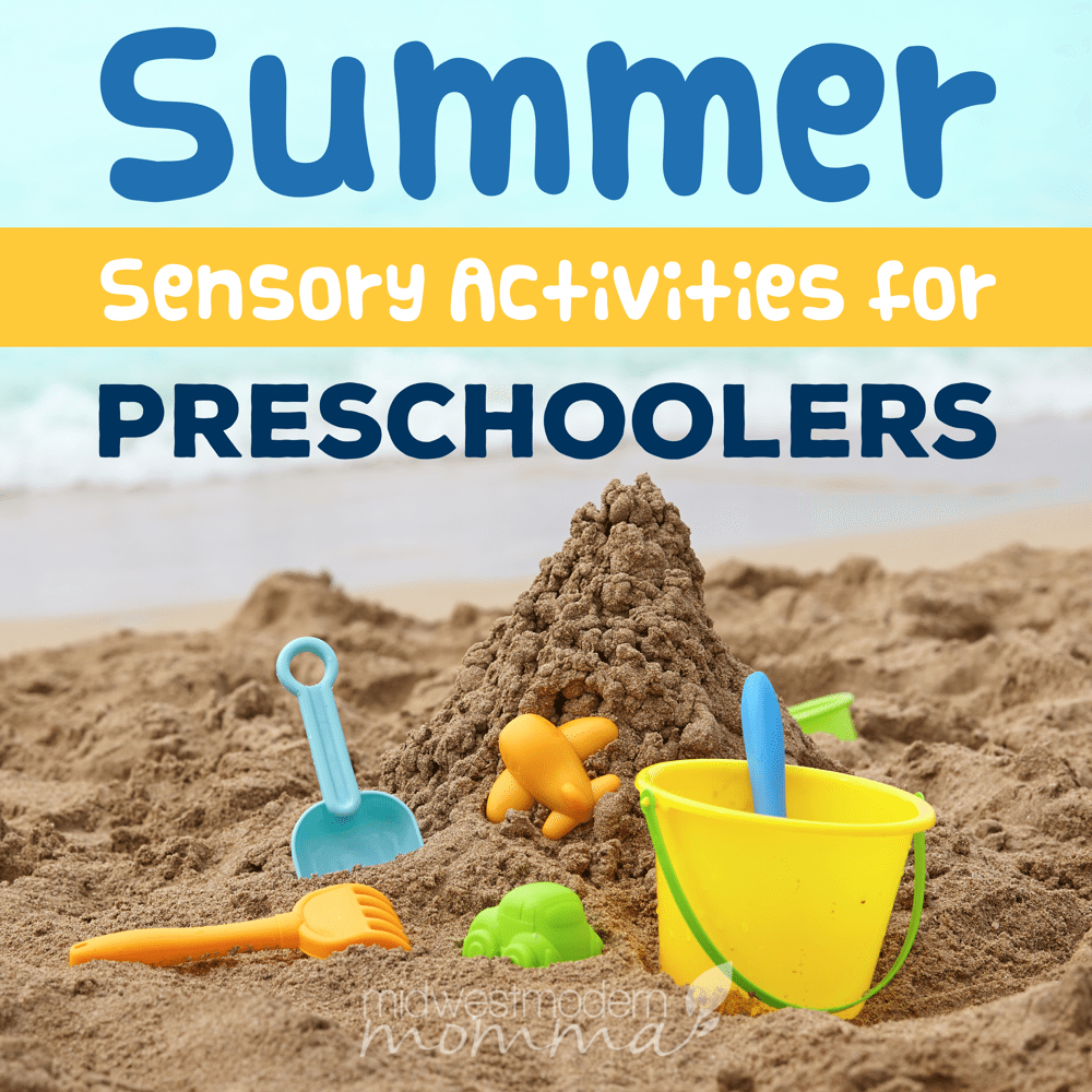 This summer, we have some amazing fun activities for preschoolers that will work all of their senses!