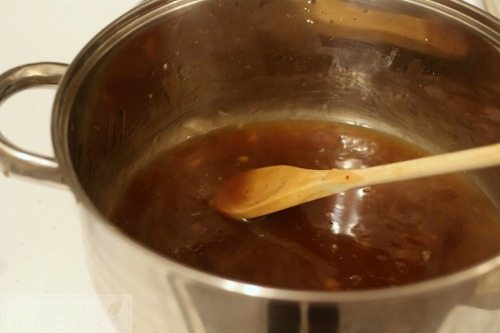 Sweet Gravy for Homemade Apple Pie Filling Recipe