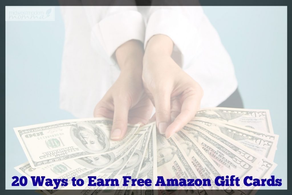 20 Ways to Earn Free Amazon Gift Cards