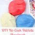 Patriotic Homemade Playdough is a great fun No Cook Play Dough Recipe that you and your kids will love as a fun summer kids craft!