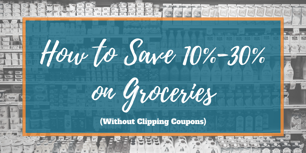 How to Save money on groceries without clipping coupons