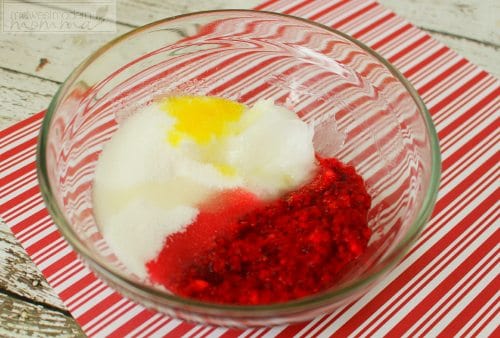 Our Orange Cranberry Homemade Sugar Scrub brings the scent of the holidays to your daily beauty routine! This delightful exfoliant is easy to make and a budget friendly sugar scrub that soothes the skin without harsh chemicals!