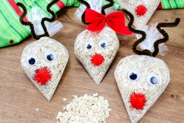Image for Fun Holiday Kids Craft: Oatmeal Reindeer Food Recipe