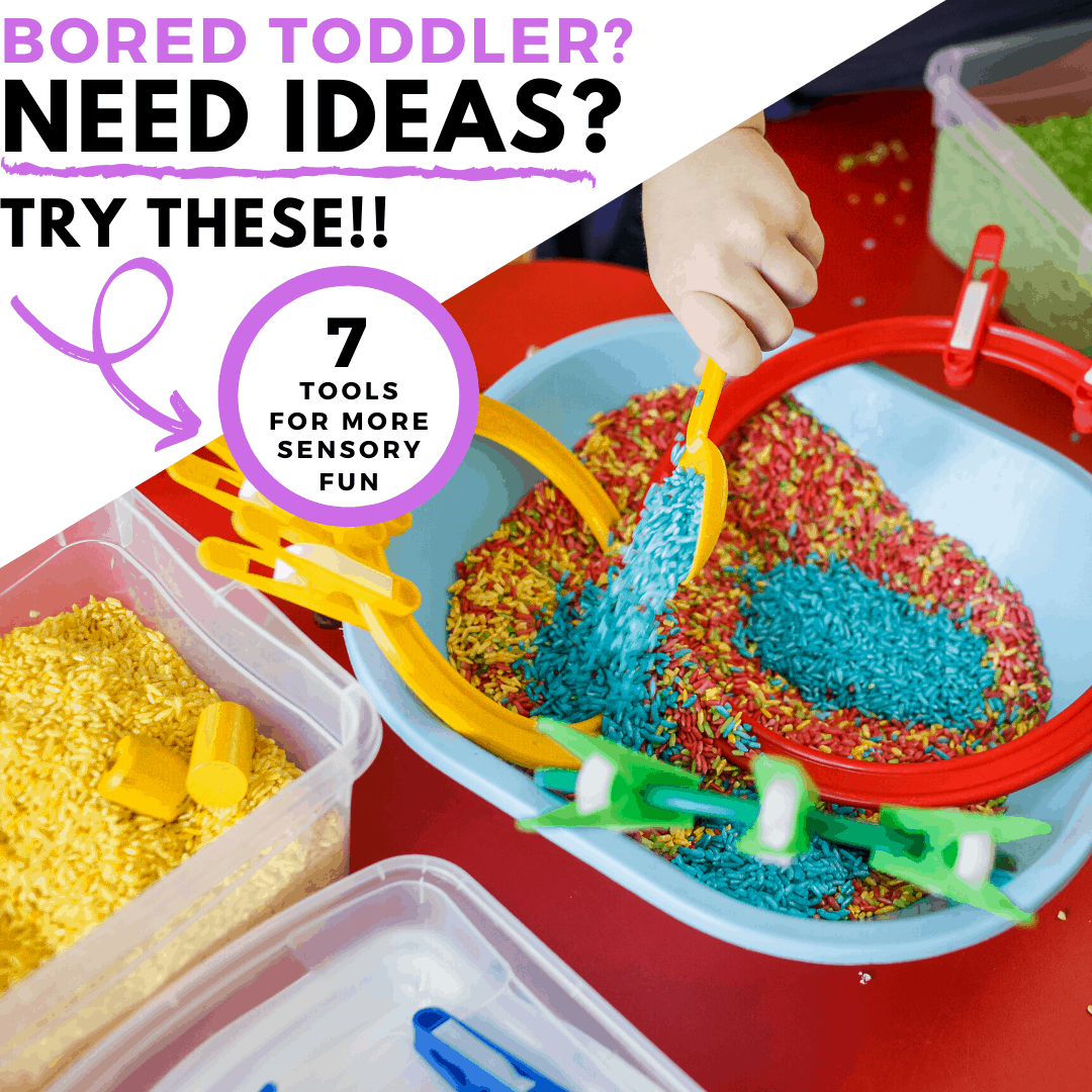 7 Sensory Bin Tools You Need