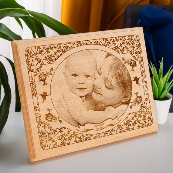 Image for Happy Mother's Day Custom Wood Frame