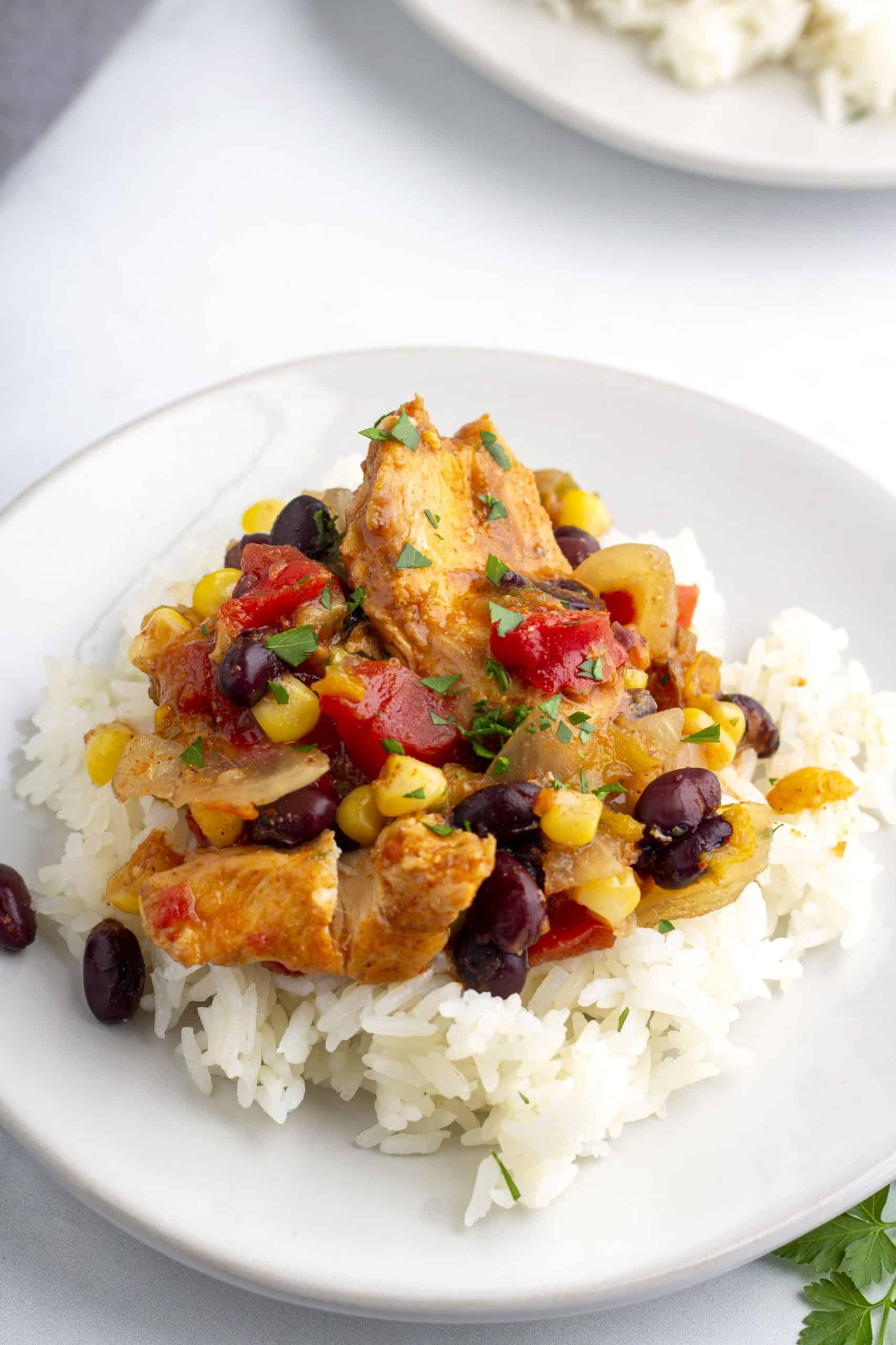 Easy Tex-Mex Slow Cooker Chicken