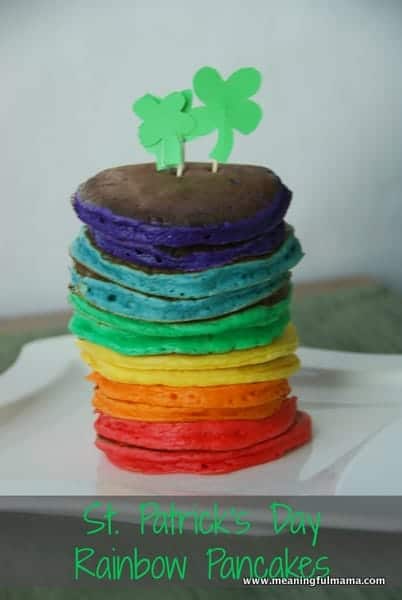 Image for Rainbow Pancakes for St. Patrick’s Day