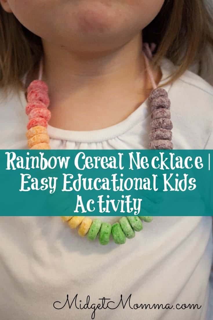 Image for Rainbow Cereal Necklace