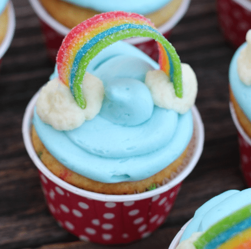 Image for Easy Rainbow Cupcakes